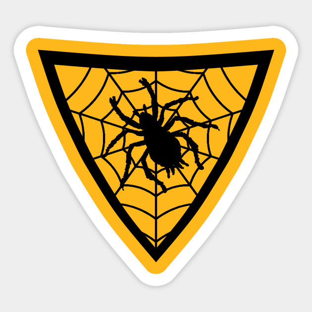 Web-Man Sticker by J. Rufus T-Shirtery